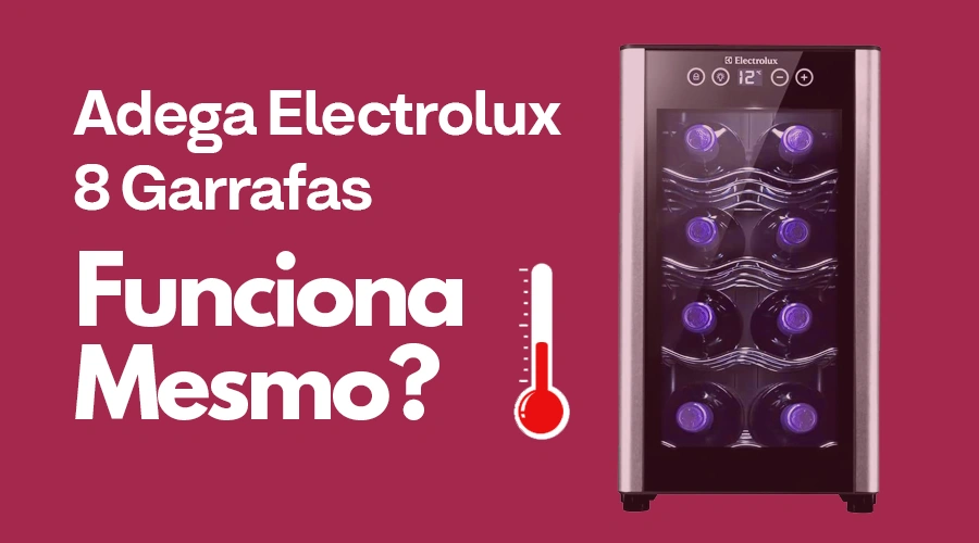 Adega Electrolux 8 Garrafas Funciona Mesmo